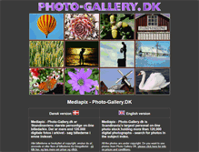 Tablet Screenshot of photo-gallery.dk